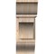 Ekena Millwork Westlake Traditional Smooth Bracket w/ Offset Brace, Douglas Fir, 7 1/2"W x 20"D x 20"H BKT0806X20X20WTL01SDF - alternate 2